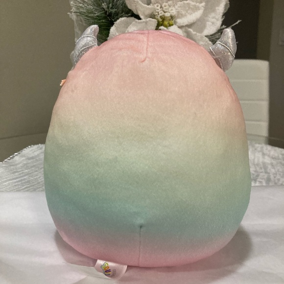Squishmallows Pink and Green Stuffed Animal - Picture 2 of 6